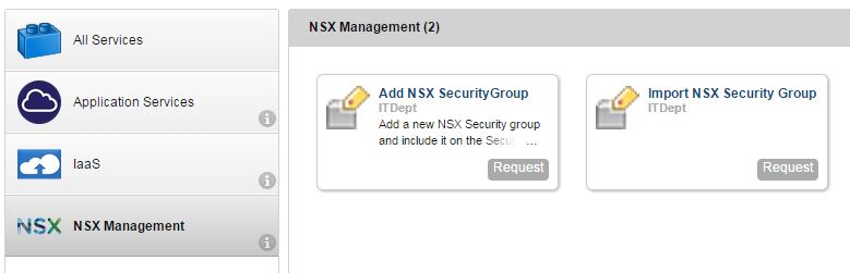 NSX Management Services