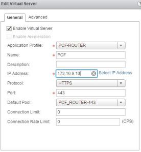 Virtual Server Configuration